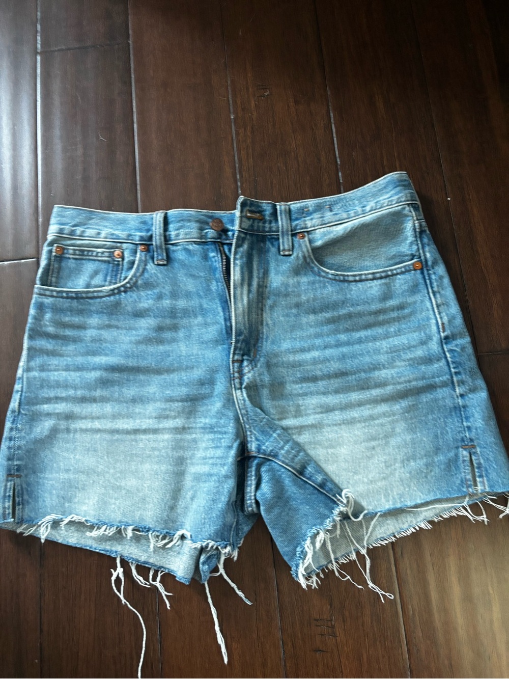 Madewell Light Blue Denim Jean Shorts